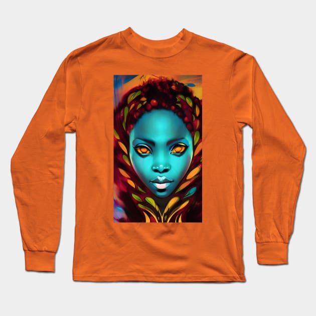 Elven Maid Long Sleeve T-Shirt by AnimeBlaque